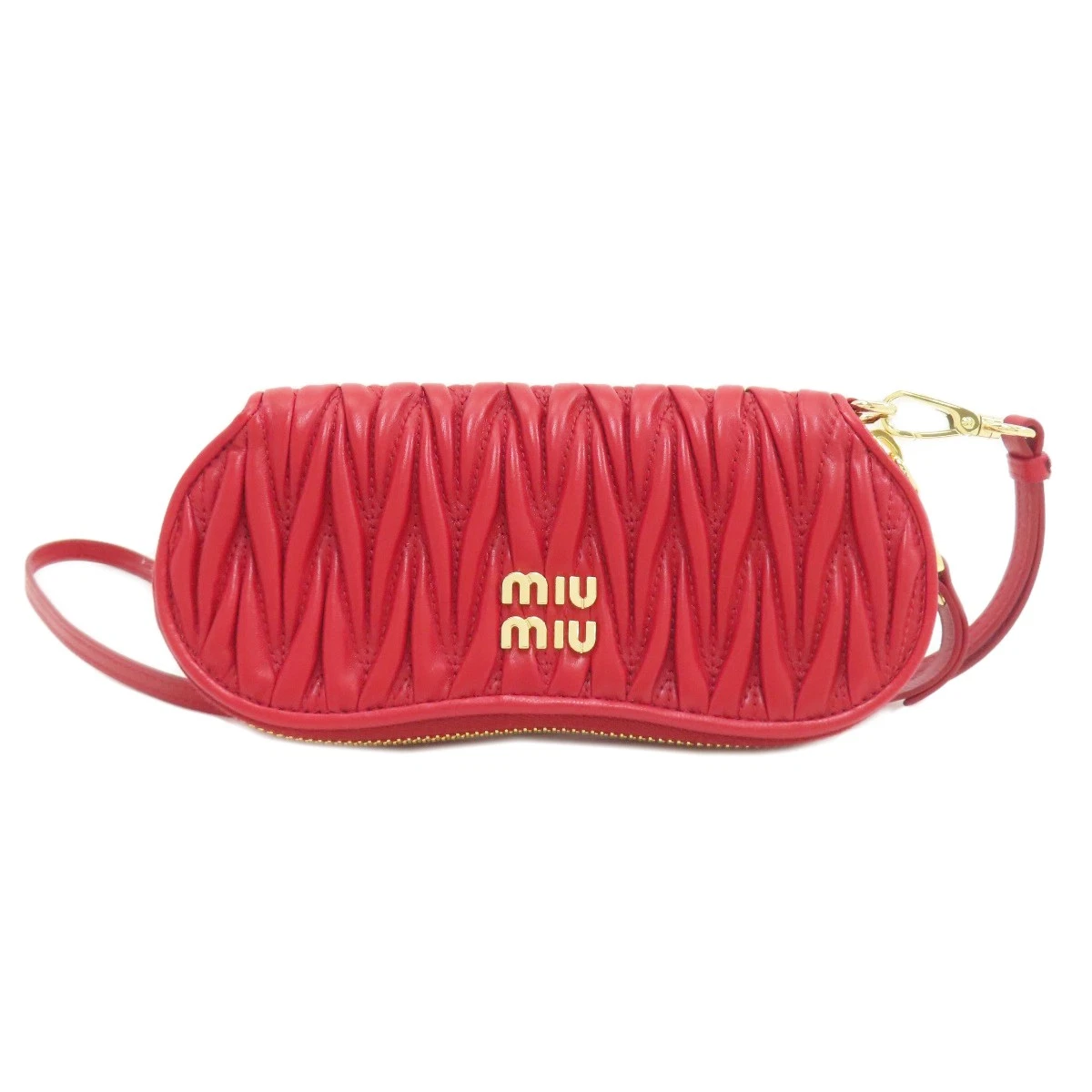 Red Leather Exterior Miu Miu Bags & Handbags for Women for sale | eBay