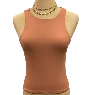 EXPRESS Body Contour Peach Tank Top Shirt Women's Size XS
