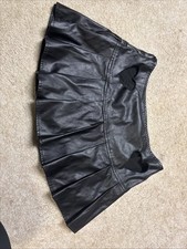 shein women's pleather skirt size xs