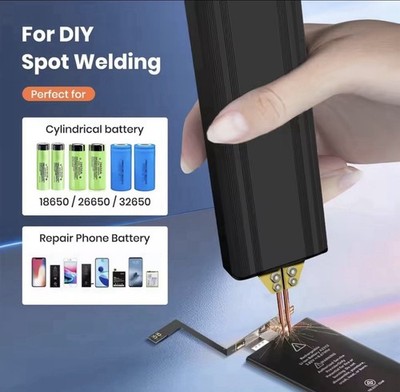 Battery Spot Welder 5000mAh Battery Portable Spot Welder for 18650, 26650
