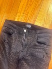 Amiri Mike leopard broken knee foil metallic denim jeans size 32 waist w ripped — photo 4