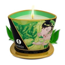 Shunga Massage Candle Zenitude Exotic Green Tea 5.7 Oz