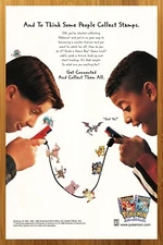 1998 Pokemon Red Blue Game Boy Color Print Ad/Poster Authentic Official Game Art