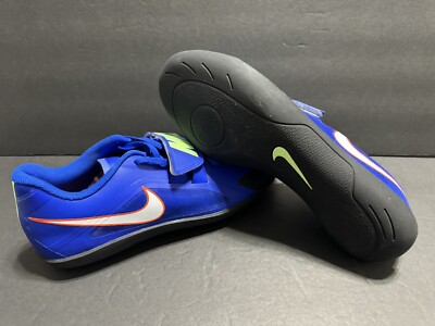 Men's Nike Zoom Rival SD 2 Racer Blue Black Throwing Shoes 685134-400 Size 10