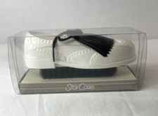 Vintage Novelty Golf Shoe Brush Unique Wingtip Shoe Brush In Original Box
