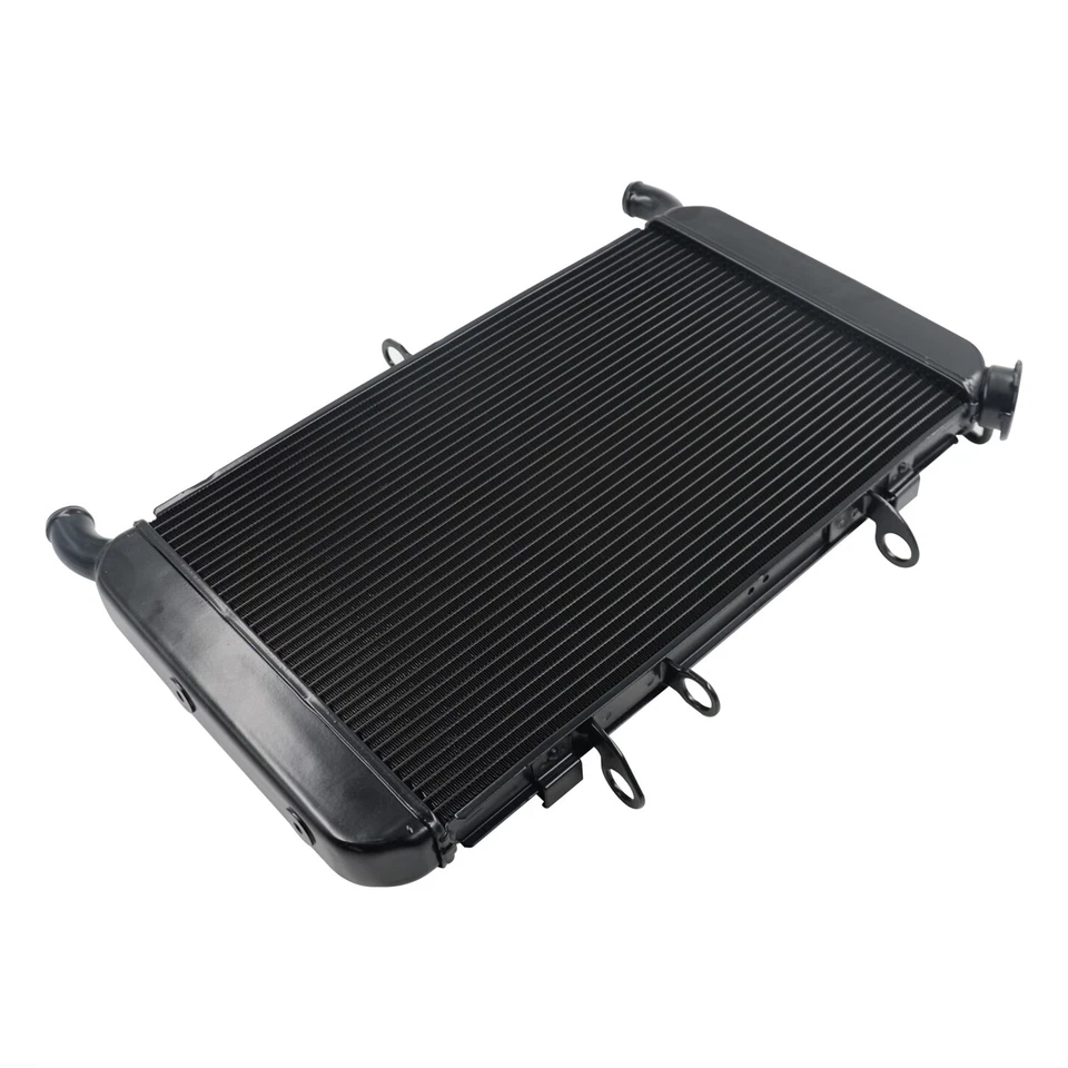 Aluminum Radiator Cooling Cooler Fit For Yamaha FZ09 MT09 FJ09 XSR900 TRACER900 - Image 3 of 4