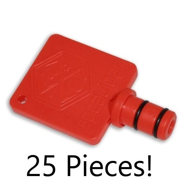 KINGMAN 25 Spyder .50 caliber Advancer Opus Stormer Paintball Gun Barrel Plugs BULK LOT