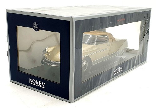 Norev 1/18 scale Diecast 181741 - 1964 Citroen DS19 Le Dandy Met. Beige / Brown - Picture 5 of 5