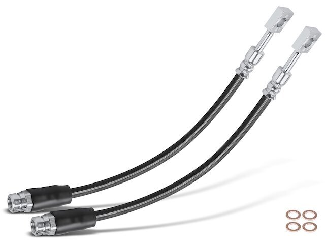 Rear Autopart Premium Brake Hose Set fits Audi SQ8 2020-2021 4.0L V8 74RHMM