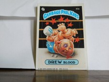 GARBAGE PAIL KIDS SERIES 3 1986 DREW BLOOD