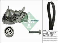 Original INA Wasserpumpe + Zahnriemensatz 530 0191 30 FüR Renault