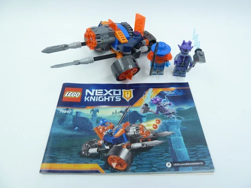 Lego 70347 Artillerie der Königsgarde | Nexo Knights + BA Mini Figur vollständig