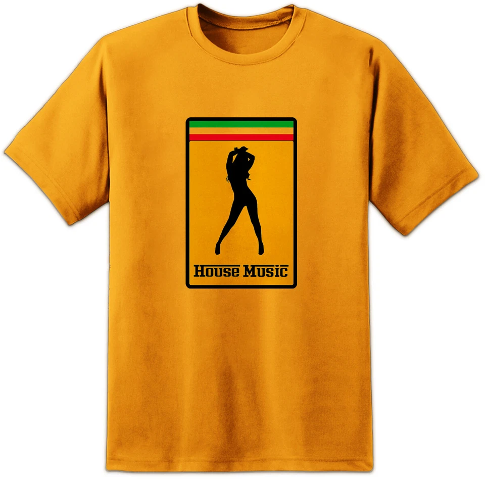 Italiana para Hombre Música House Raver Verano Festivales Camiseta Ibiza, Danza - Imagen 3 de 4