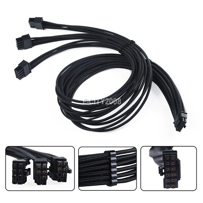 GPU Power Cable Mini 16Pin to 3x8Pin For RTX4090 Seasonic 1050XM2 1520XM2 P860XP
