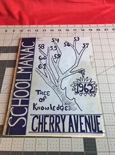Vintage 1962 Cherry Avenue Middle School Tulare California Yearbook Rare