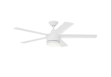 Merwry 52" LED White Finish - Frosted Ceiling Fan Replacement Parts