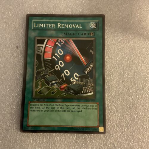 Yu-Gi-Oh! Limiter Removal PSV-064 1st Edition Super Rare NM/LP - Picture 1 of 7
