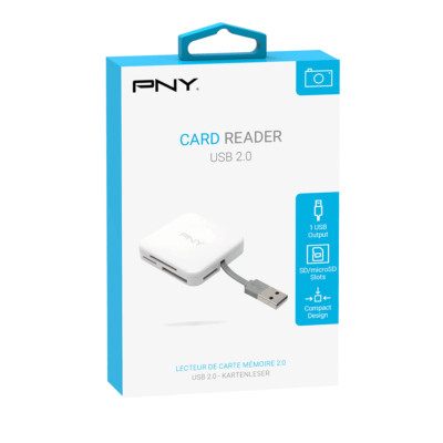PNY Reader - All in One Card Reader USB 2.0 AXP724