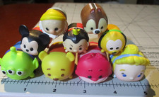 DISNEY Tsum Tsum Vinyl Toys LOT of 9 cinderella winnie the pooh pluto cheshire