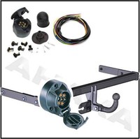 Ahk & ES7 FüR Skoda Octavia 1999-2006 AnhäNgerkupplung AnhäNgevorrichtung E-Satz