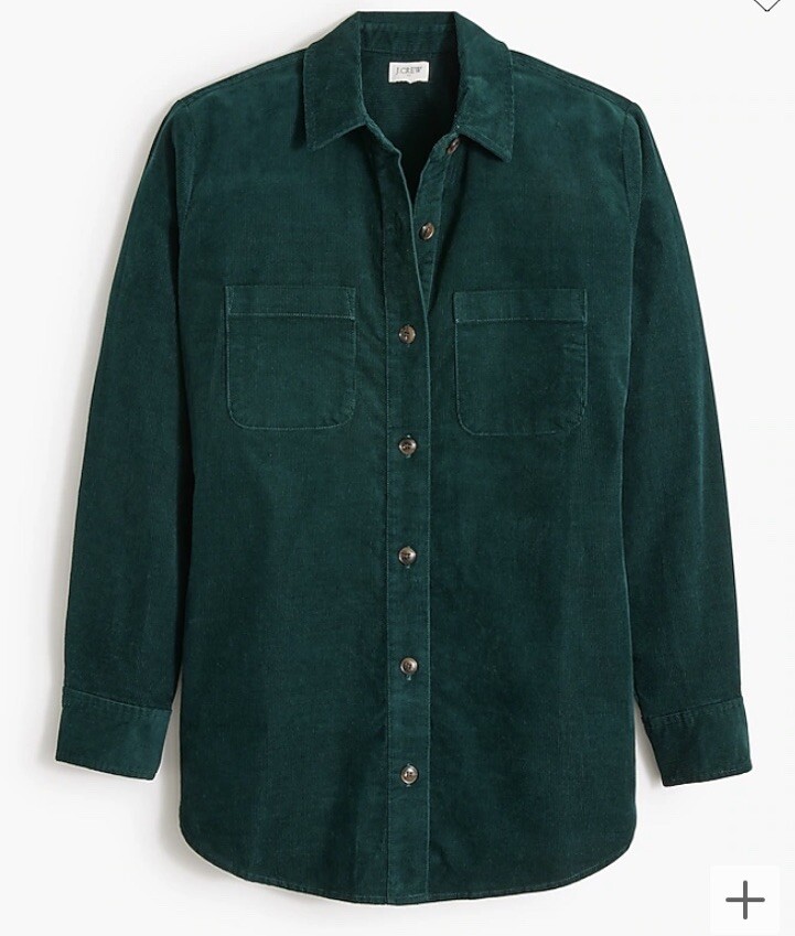 green emerald velvet dress Evelyn Cord Shift Dress-Green Fir main image 0
