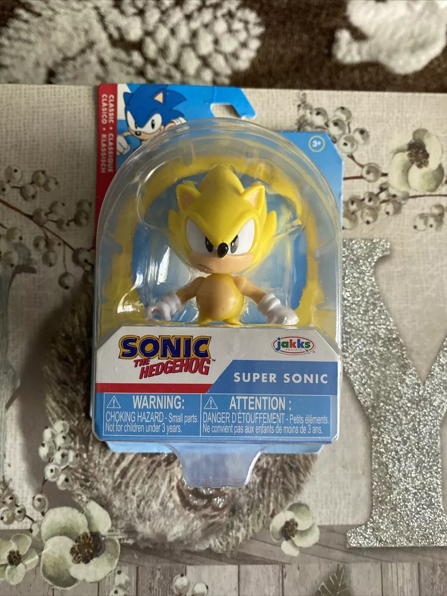 Sonic the Hedgehog 2.5 Inch Figure, Modern Super Sonic