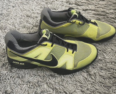 NIKE/ナイキ AIR MAX エアマックス コートバリスティック 27.5㎝ Nike Tennis Air Max Courtballistec 2.3 Hot Lime/BLack Rafa Nadal