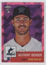 2022 Chrome Platinum Anniversary Fuchsia Atomic Refractor Anthony Bender 0c57