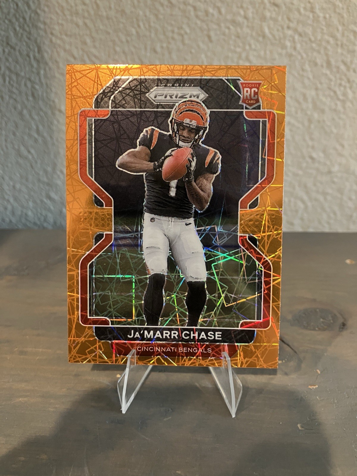 2021 Panini Prizm - Rookie Ja'Marr Chase #337 Lazer Prizm (RC)