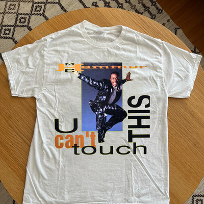 MC Hammer U Can't Touch This Album Print Short Sleeve Tee Shirt Adult AL467