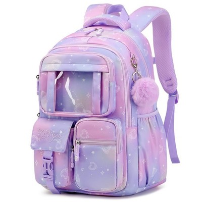 Kids Backpack for Girls - School Bags for Middle School Students - Book Bag f...