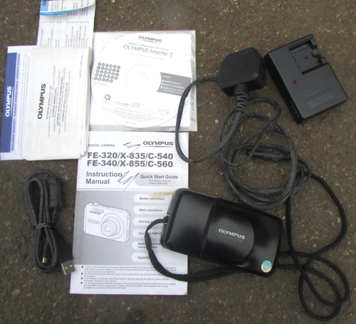 OLYMPUS FE-340 Digitalkamera originalverpackt 5x optischer Zoom 8,0 Megapixel - Bild 2 von 4