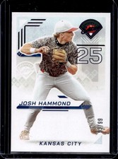 2025 Panini Prospect Edition Josh Hammond Holo Ticket Purple #/99 Royals