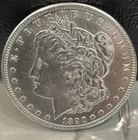1890 CC MORGAN SILVER DOLLAR Uncirculated GENUINE U.S. MINT  KEY  Date