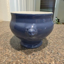 EMILE HENRY Footed Lion Head French Soup Bowl Onion MULTIPLE COLORS available 
