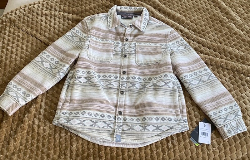 Free Country Womens Chill Out Fleece Blush Jacket Size Large 