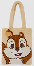 Disney - Chip n' Dale Large Plush Tote - 12" x 15"