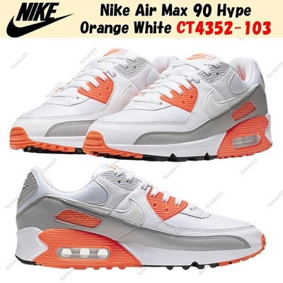 Nike Air Max 90 Hype Orange White CT4352-103 Men's Size