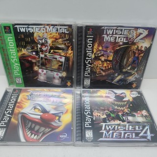 Twisted Metal 1 2 3 4 (Sony PlayStation 1) CIB