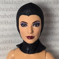 HAT ONLY ~ 1/6 FASHION DOLL LIVE ACTION EVIL QUEEN HOOD ACCESSORY FOR DIORAMA