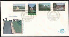 Netherlands 1980 Charity Stamps-Nature Preservation FDC-Set Of Four Stamps-Mint