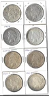 EIGHT (8) SILVER 'PEACE' DOLLARS - LOOK BU YOU GRADE COIN -NOT JUNK 90% SILVER
