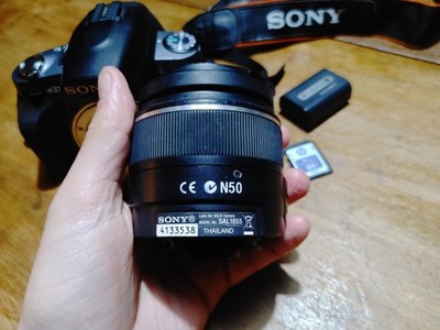 SONY α 330/DT 18-55mm (良品） Sony Alpha A330 Digital SLR with 18-55mm & 55-200mm DSLRA330Y