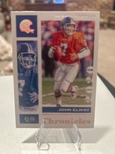 2021 Panini Chronicles John Elway Denver Broncos #! 2 Card Min! Read Description