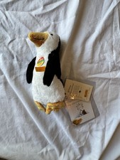 Steiff 111002  Cosy Friends  Penguin Plush Toy   With Tags  Greeting Card
