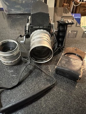 Kowa Six MM Medium Format Camera w/ 85mm F2.8/85 And 1:3.5/150 Two Lenses