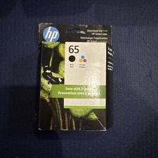 HP Ink Cartridge 65 Black 65 Tri-Color EXP 09/2026