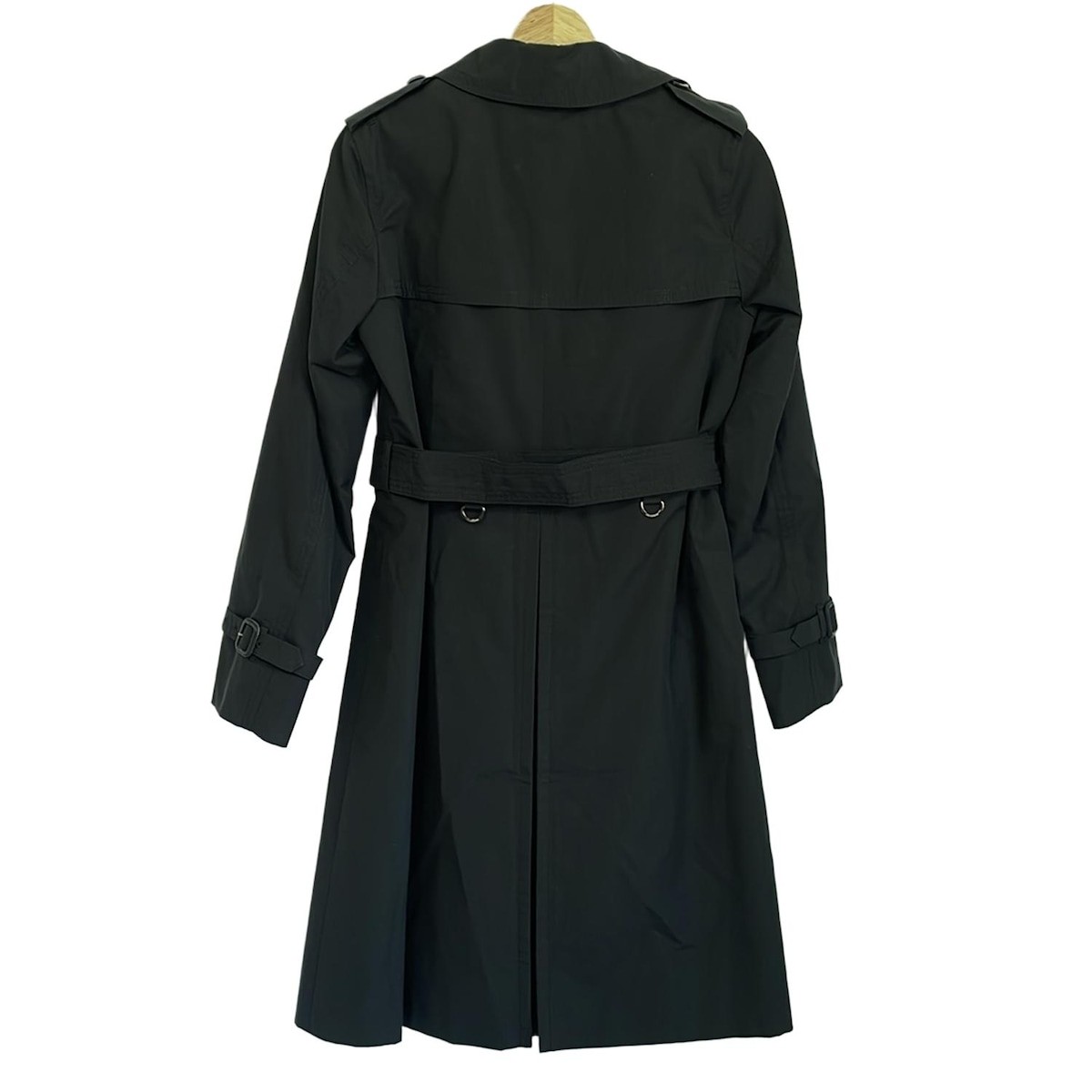 Auth Aquascutum Black Women's Coat