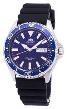 Orient Mako III RA-AA0006L19B Blue Dial Rubber Strap Automatic 200M Mens Watch