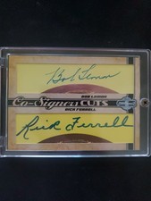 2006 Topps Co-Signers - Cuts Dual Cut Signatures Bob Lemon, Rick Ferrell...